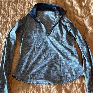 Old Navy Grey Half Zip Pullover
